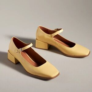 Maeve Yellow Elegant Heels